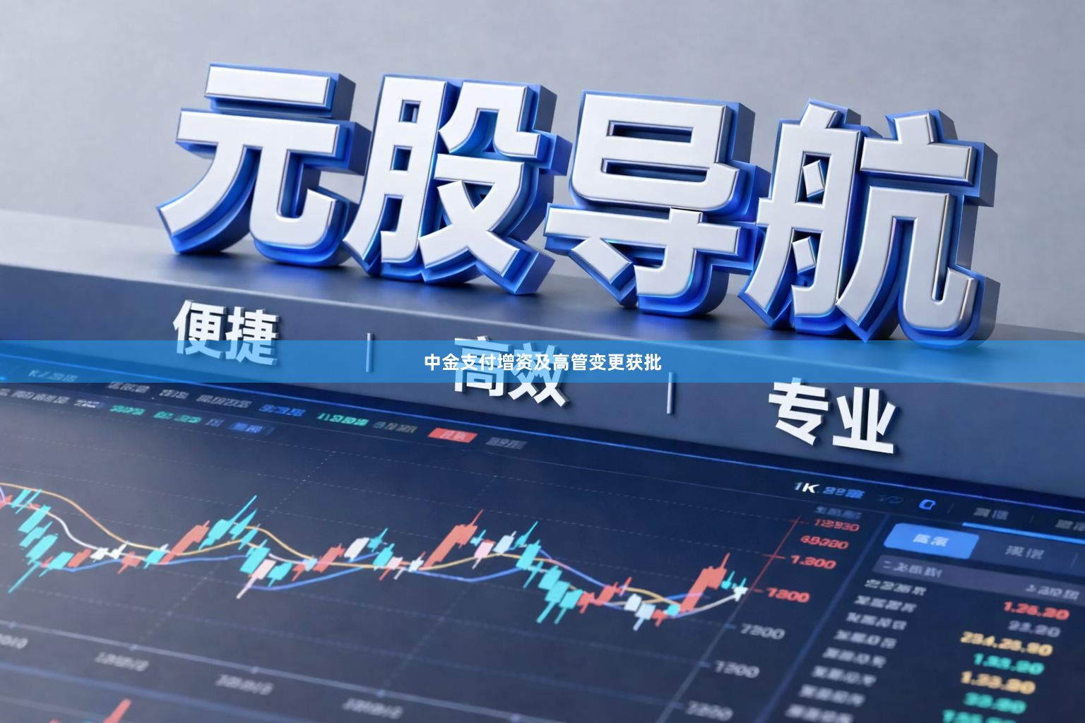中金支付增资及高管变更获批